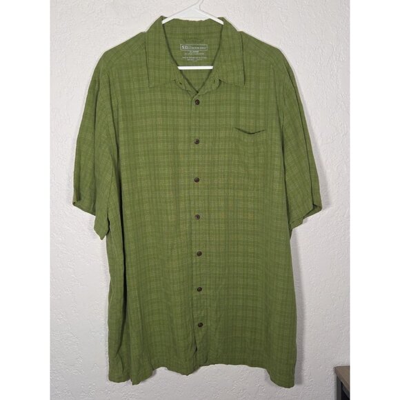 5.11 Tactical Shirts: Men's Green 71199 Select Covert Button Down Shirt Sz XL - Picture 1 of 4